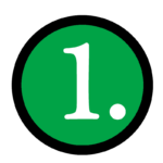 Number 1 icon